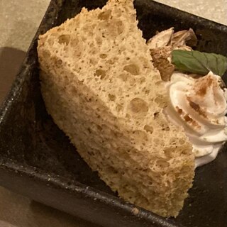 紅茶のケーキ